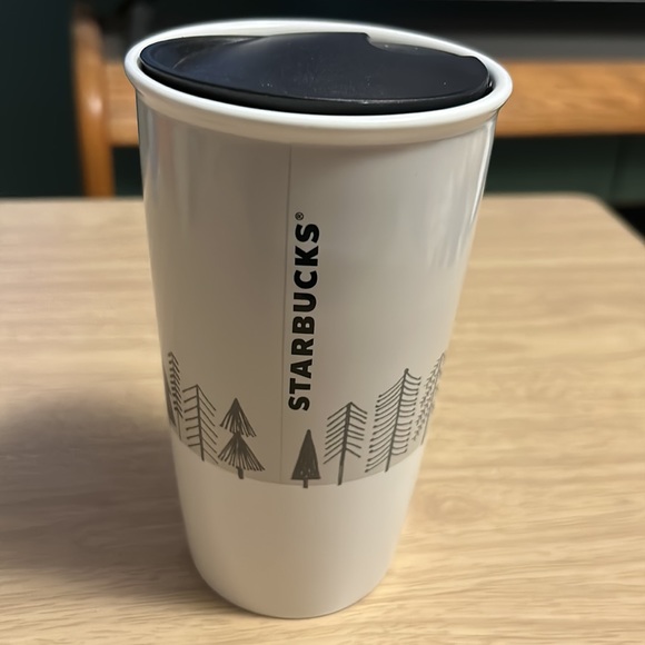 STARBUCKS Christmas “Winter Wonderland“ Double Walled Travel Mug - Picture 2 of 6